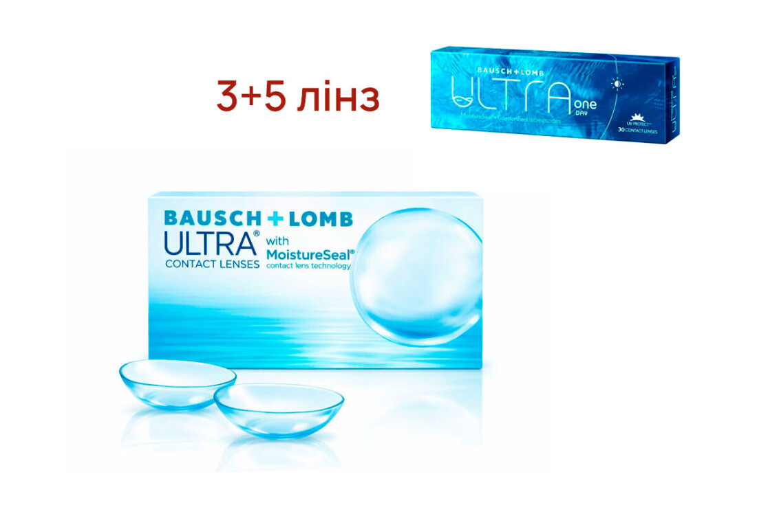 Контактные линзы на месяц Ultra
